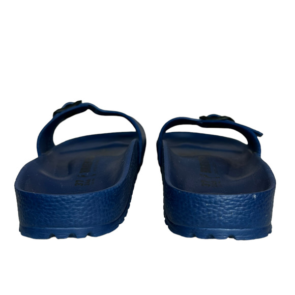 Birkenstock Madrid Eva Blue Rubber Sandals Slide On Summer Women's Size 6 - Picture 6 of 8